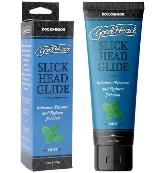 Doc Johnson Male Sex Toys GoodHead Slick Head Glide Mint 120ml