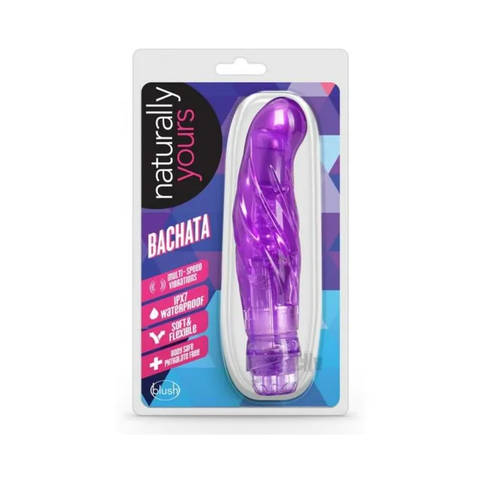 Naturally Yours Bachata Vibrator Purple Blush Vibrators