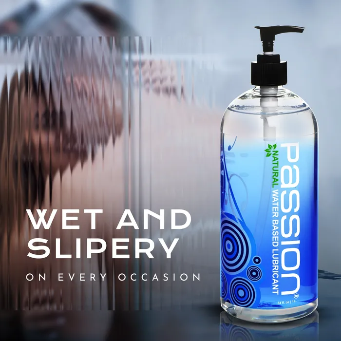 Passion Lubricants Sexual Health Wellbeing Passion Natural WaterBased Lubricant 34 oz