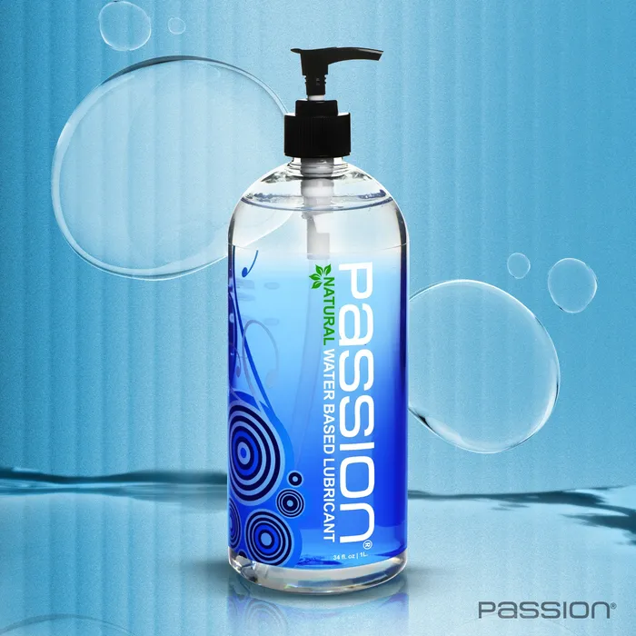 Passion Lubricants Sexual Health Wellbeing Passion Natural WaterBased Lubricant 34 oz
