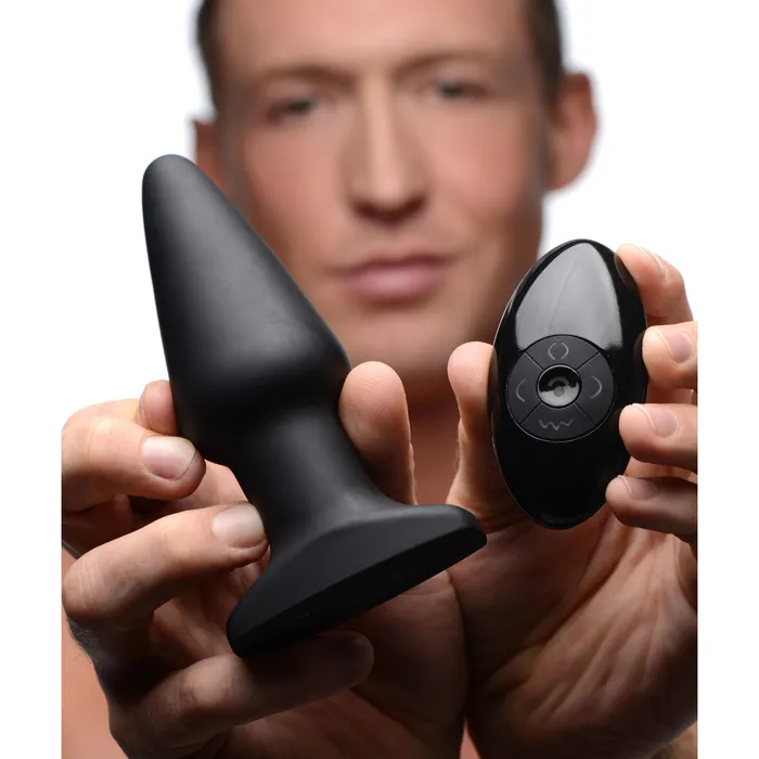 Rimmers Rimmers Model R Smooth Rimming Plug with Remote Male Sex Toys