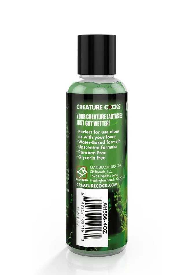Creature Cocks Lubricants Creature Slime Green Slime Water Based Lubricant
