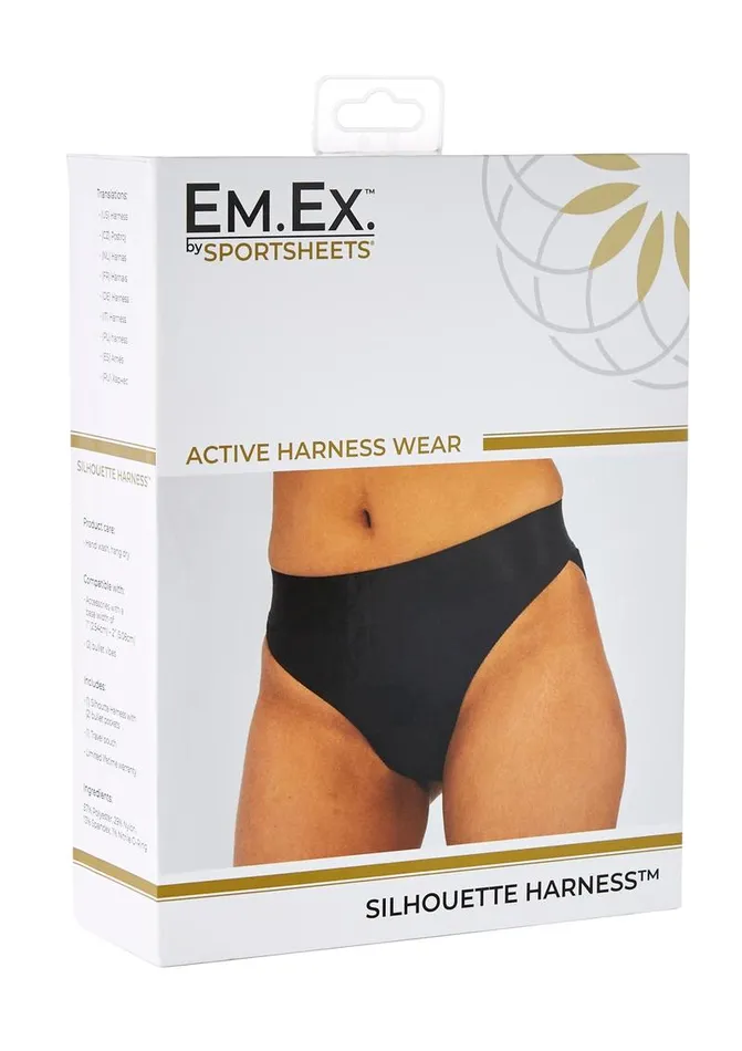 Female Sex Toys EmEx Active Harness Wear Silhouette Harness Bikini Cut EMEX Female Sex Toys EmEx Active Harness Wear Silhouette Harness Bikini Cut EMEX