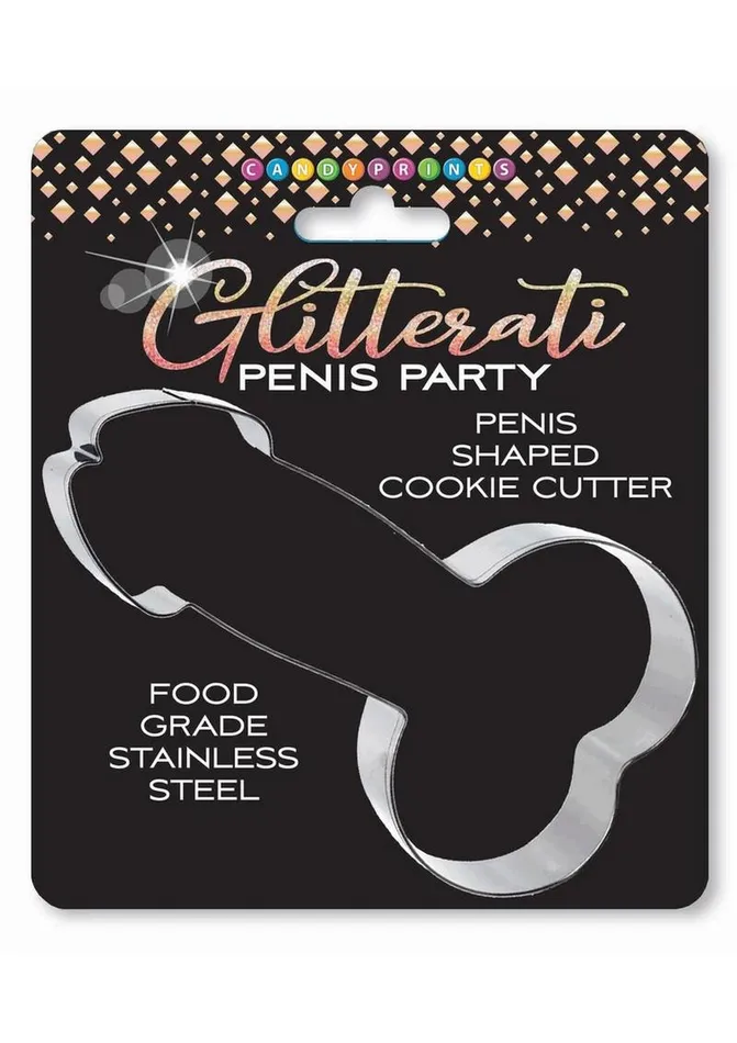 Glitterati Penis Cookie Cutter Candyprints Party Male Sex Toys