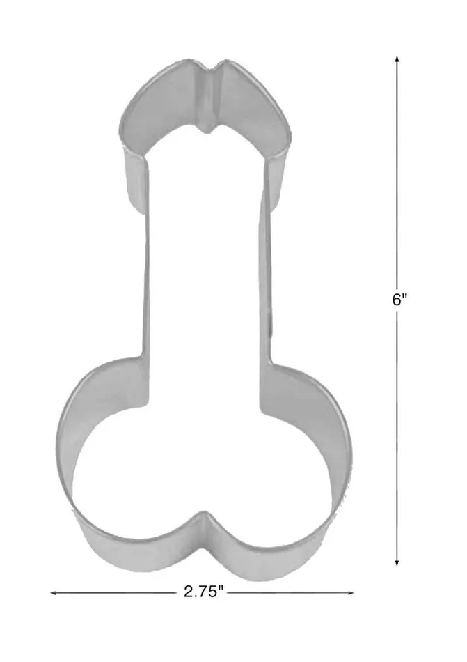 Glitterati Penis Cookie Cutter Candyprints Party Male Sex Toys