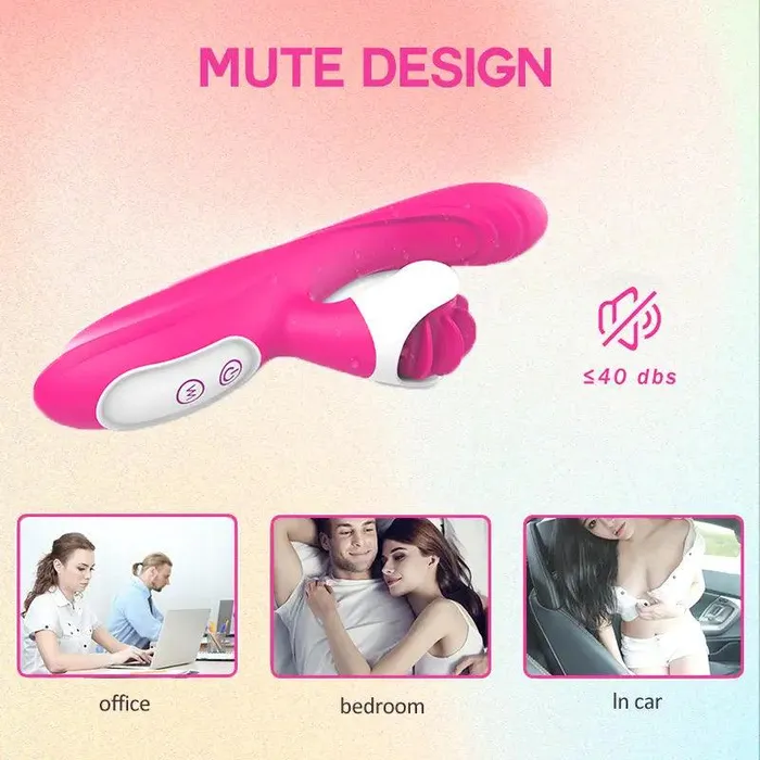Inyarose Female Sex Toys Double Stimulation 9Frequency Vibrator