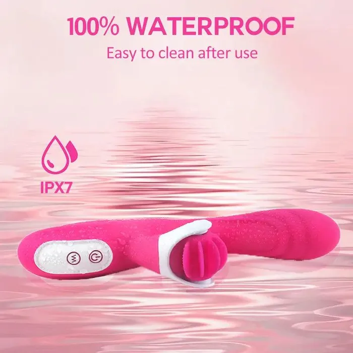 Inyarose Female Sex Toys Double Stimulation 9Frequency Vibrator