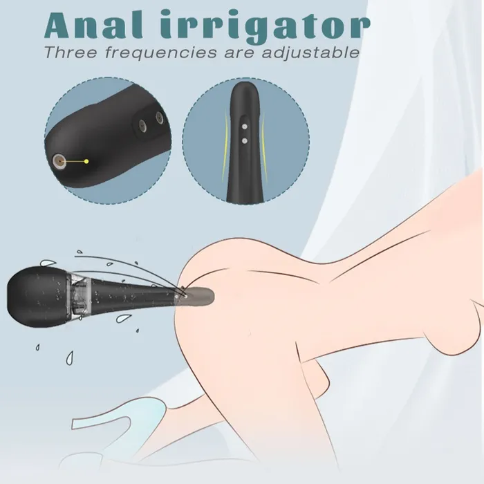 Male Sex Toys The Bad Peach Joy Wand Anal Douche