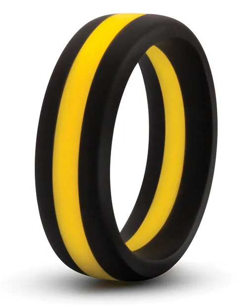 Open Desires Anal Blush Performance Silicone Go Pro Cock Ring BlackGold