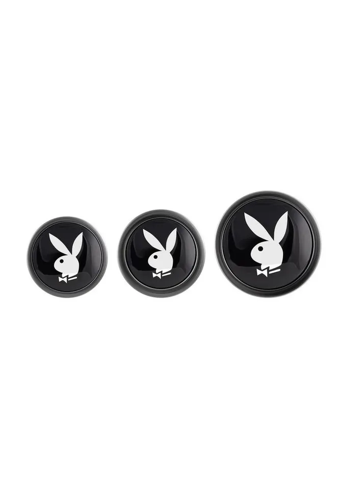 Playboy Pleasure 3 Ways Metal Anal Training Kit Playboy Male Sex Toys
