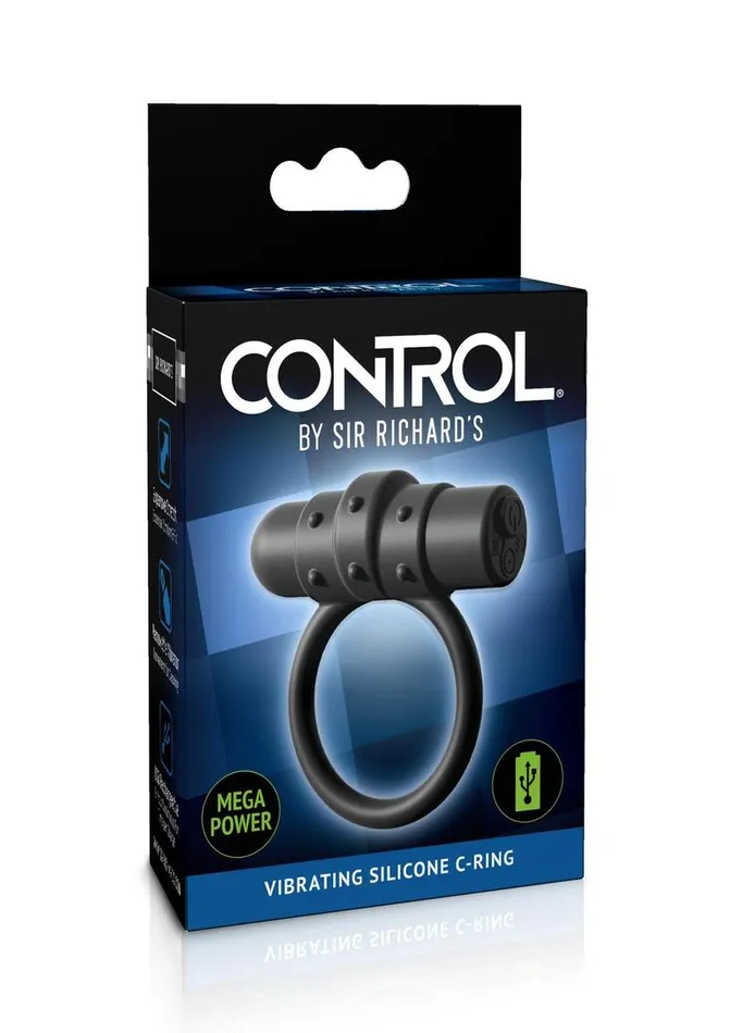 Sir Richards Control Rechargeable Vibrating Silicone Cock Ring Sir Richards Male Sex Toys Sir Richards Control Rechargeable Vibrating Silicone Cock Ring Sir Richards Male Sex Toys
