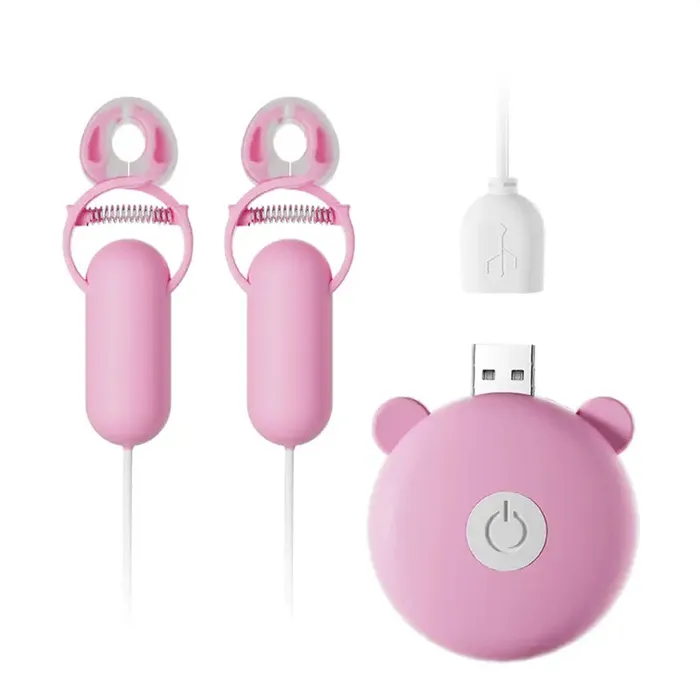 Vibrating Nipple Clips Inyarose Female Sex Toys