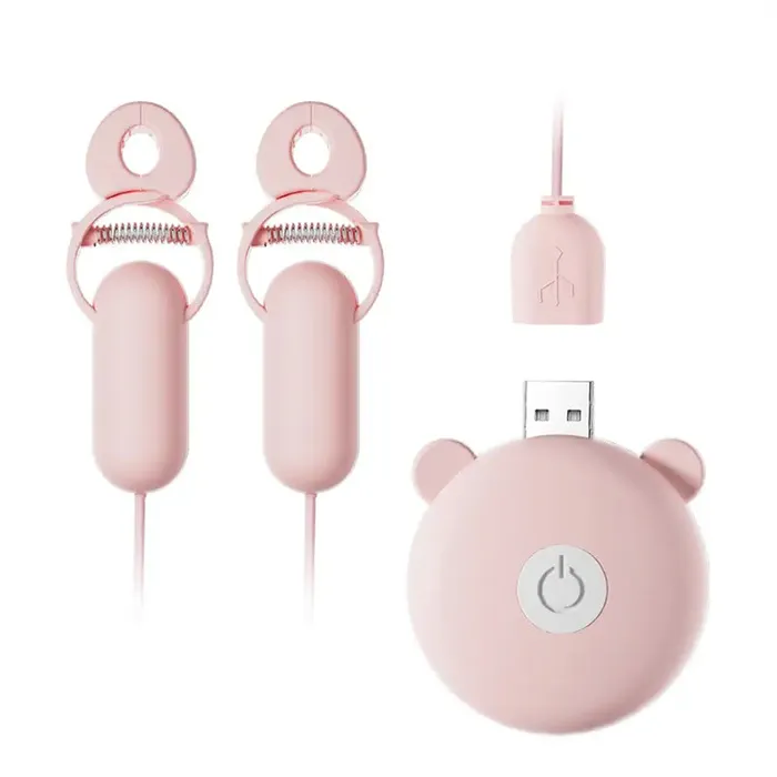 Vibrating Nipple Clips Inyarose Female Sex Toys