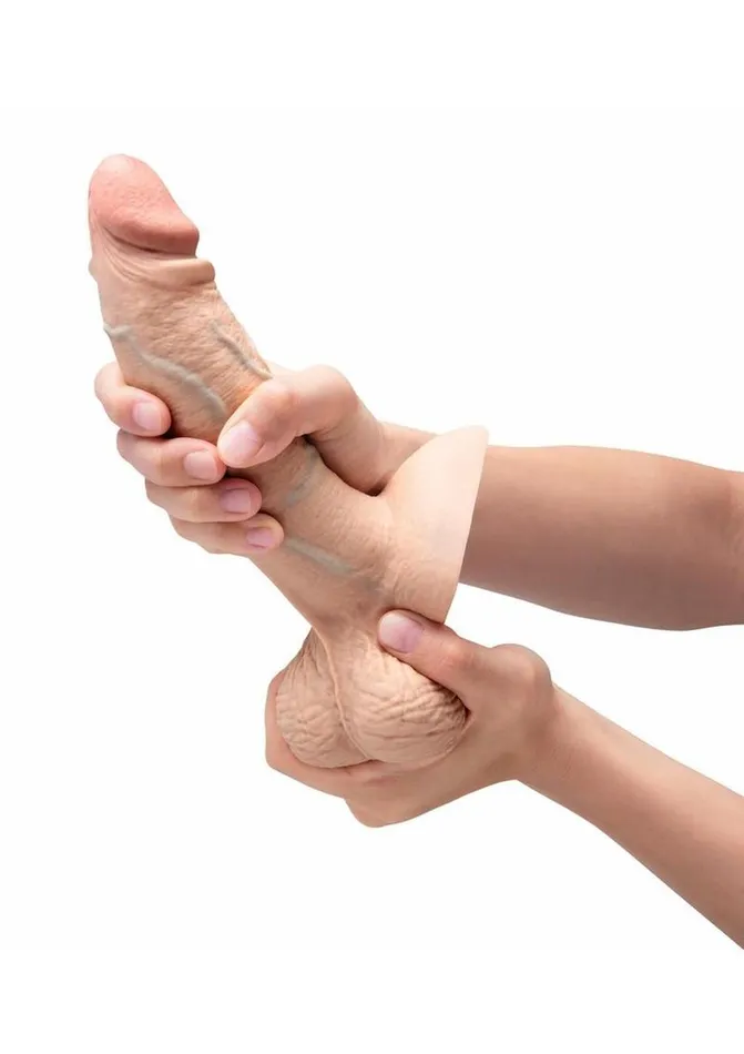 bVibe Dildos BVibe Slipskin Realistic Silicone Girthy Dildo
