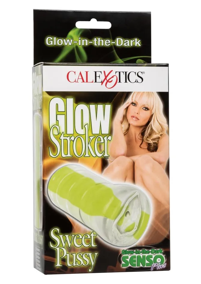 CalExotics Glow Stroker Sweet Pussy Male Sex Toys