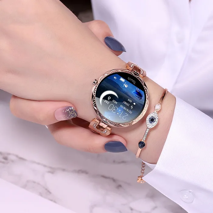 cj Female Sex Toys Fashion Womens Smart Watch Waterproof Wearable Device Heart Rate Monitor Sports Smartwatch for Women Ladies