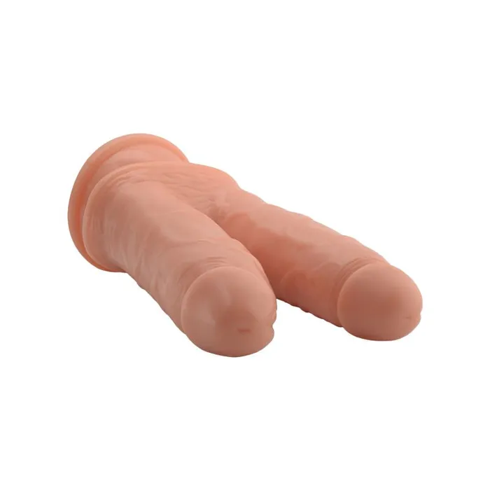 Double Penetration Twin Dildo Flesh XMEN Dildos