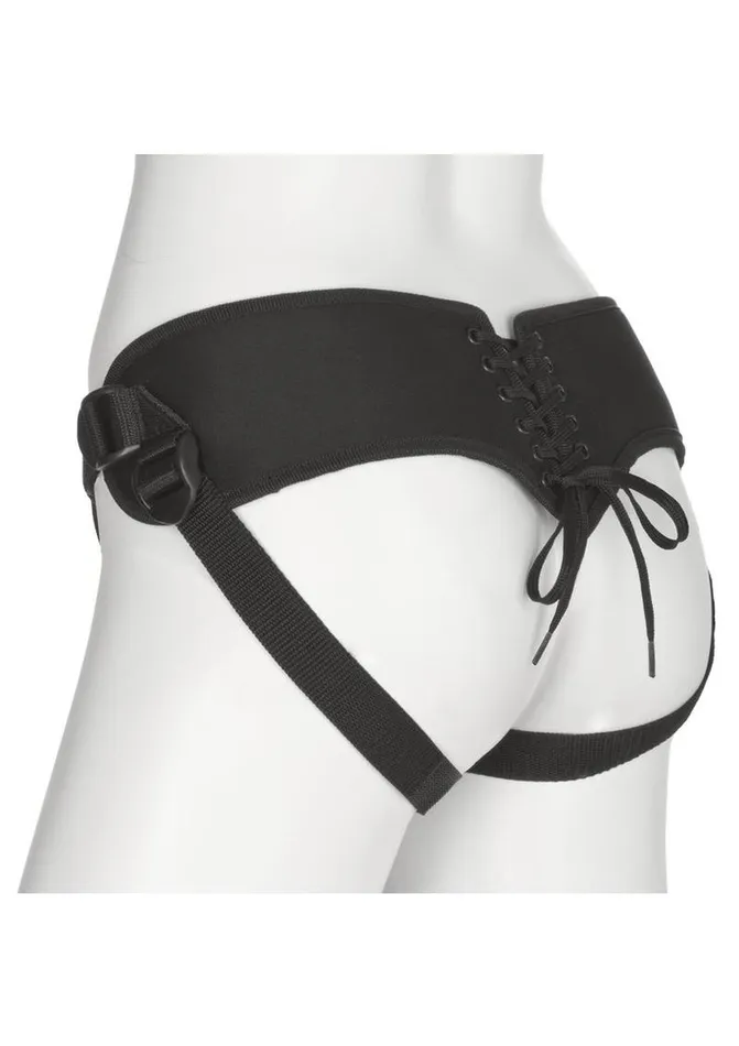 Female Sex Toys VacULock VacULock Platinum Corset Harness with Plug