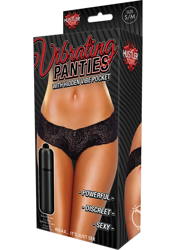 Hustler Toys Female Sex Toys Hustler Toys Vibrating Panties Panty Vibe Lace Up Back Thong with Hidden Vibe Pocket Hustler Toys Female Sex Toys Hustler Toys Vibrating Panties Panty Vibe Lace Up Back Thong with Hidden Vibe Pocket