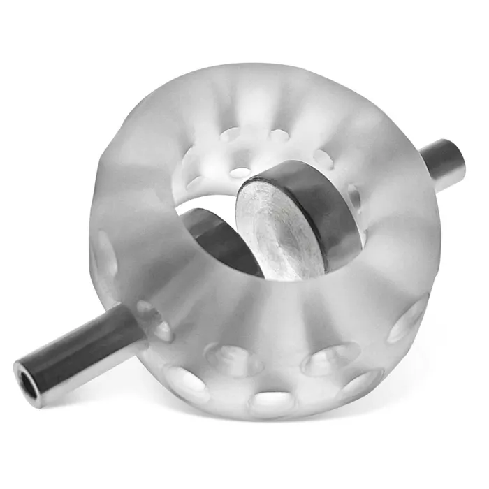 Male Sex Toys Oxballs Airballs Electro AirLite Ballstretcher With Two 4mm Electro Contact Clear Ice Male Sex Toys Oxballs Airballs Electro AirLite Ballstretcher With Two 4mm Electro Contact Clear Ice