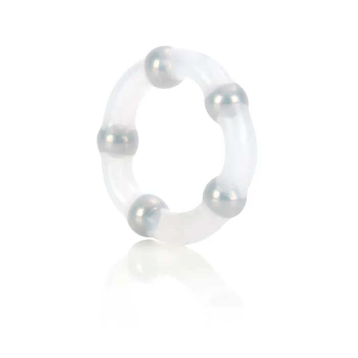 Metallic Bead Ring CalExotics Male Sex Toys Metallic Bead Ring CalExotics Male Sex Toys