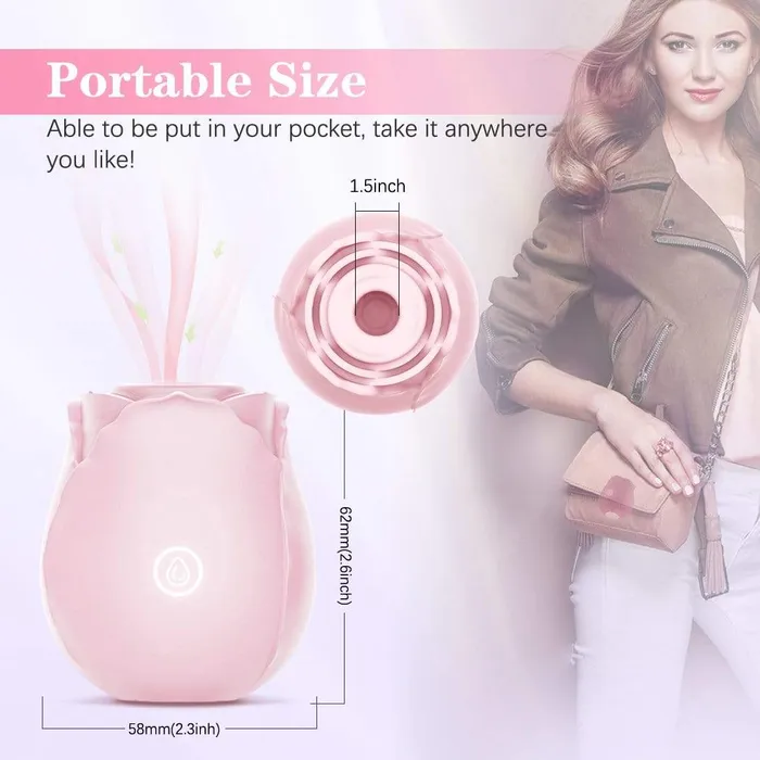 Simu ROSE Clit Sucker ADLTOYFUN Vibrators