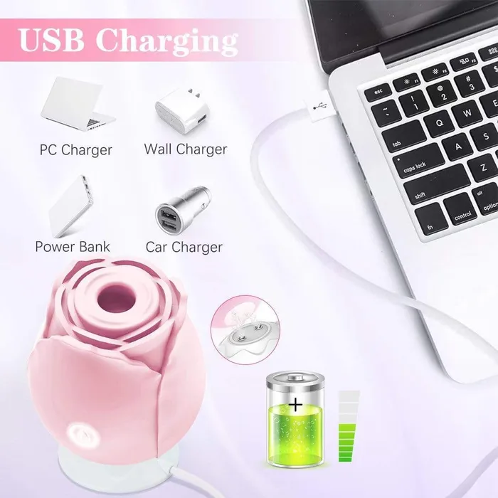 Simu ROSE Clit Sucker ADLTOYFUN Vibrators