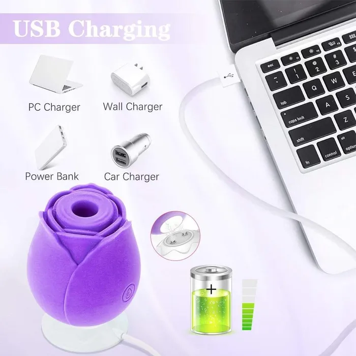 Simu ROSE Clit Sucker ADLTOYFUN Vibrators