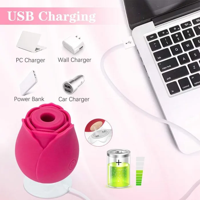 Simu ROSE Clit Sucker ADLTOYFUN Vibrators