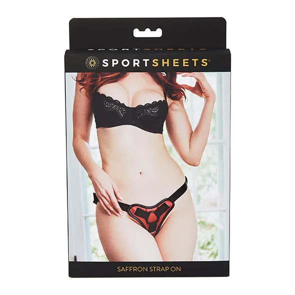 Sportsheets Saffron Faux Leather Harness Male Sex Toys