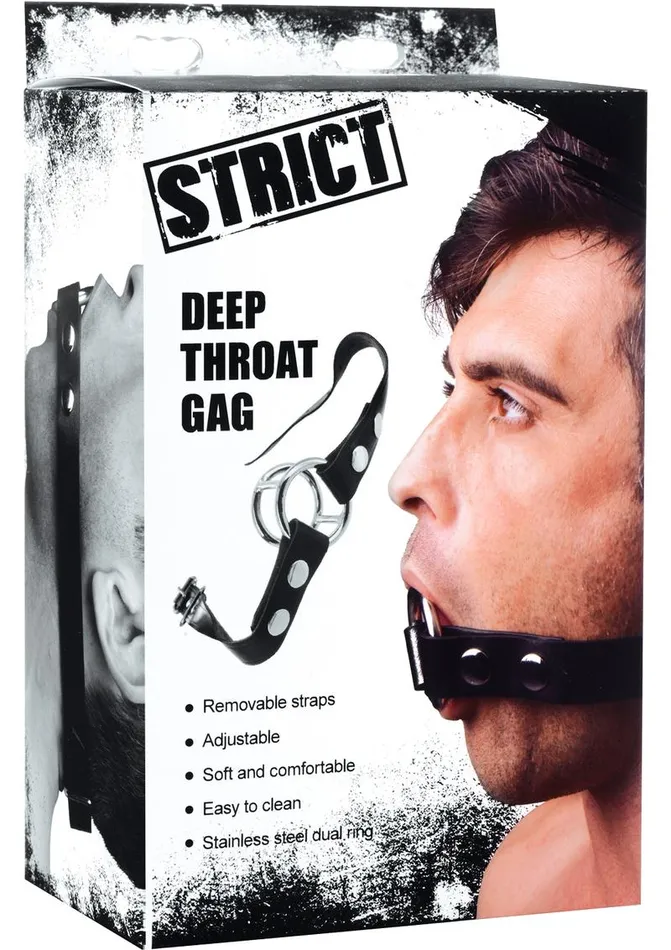 Strict Deep Throat Gag STRICT Male Sex Toys