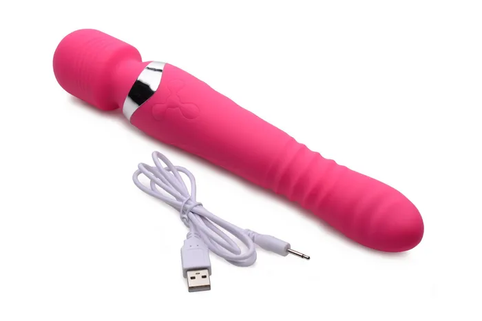 Vibrators XR Brands inmi Ultra Thrusting and Vibrating Silicone Wand Vibrators XR Brands inmi Ultra Thrusting and Vibrating Silicone Wand