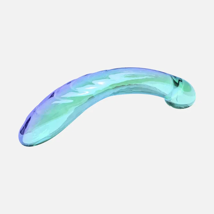 Biird Dildos Kalii Glass Gspot Dildo Teal Biird Dildos Kalii Glass Gspot Dildo Teal