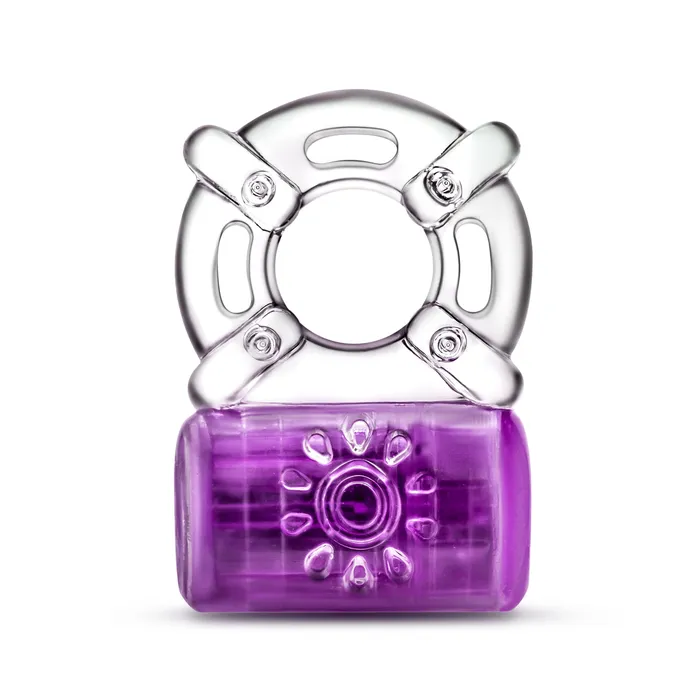 Blush Play With Me Pleaser Rechargeable CRing Purple Couples