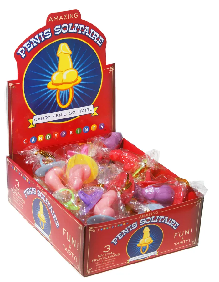 Male Sex Toys Amazing Penis Solitaire 30 Piece Display Little Genie