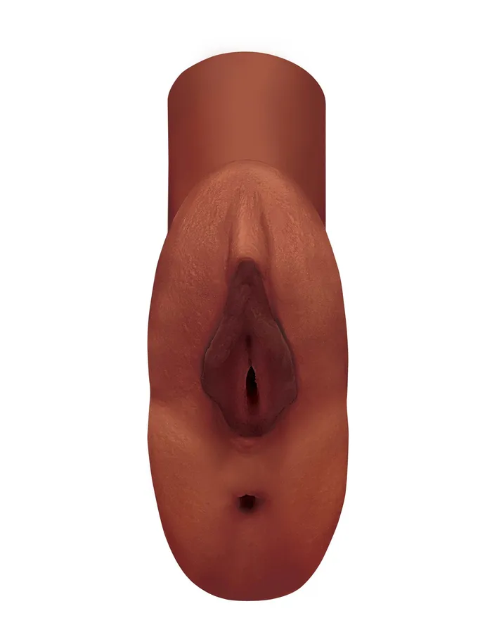 Pipedream Male Sex Toys Perfect Pussy Double Stroker Brown
