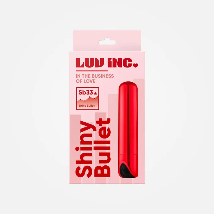 Sb33 Rechargeable Shiny Red Bullet Vibrator Luv Inc Female Sex Toys Sb33 Rechargeable Shiny Red Bullet Vibrator Luv Inc Female Sex Toys