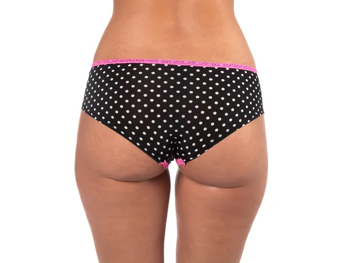 Sunset Intimates Lace and Dotted Panty Female Sex Toys