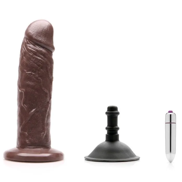 Tantus Dildos Sam Dual Density Vibrating Dildo Kit
