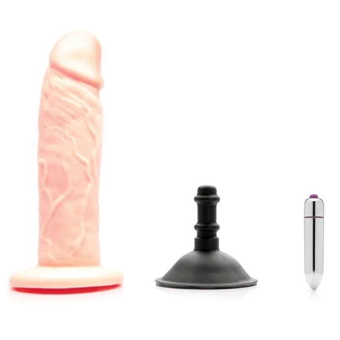 Tantus Dildos Sam Dual Density Vibrating Dildo Kit