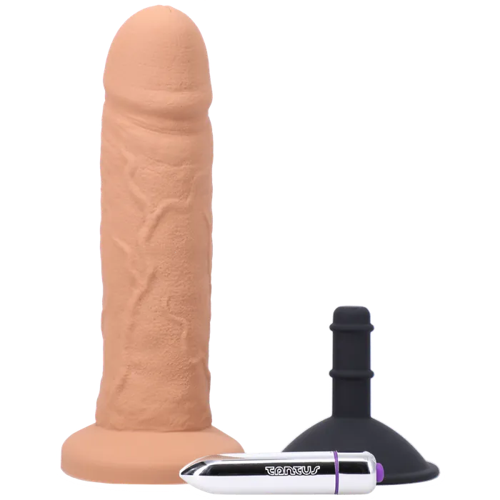 Tantus Dildos Sam Dual Density Vibrating Dildo Kit