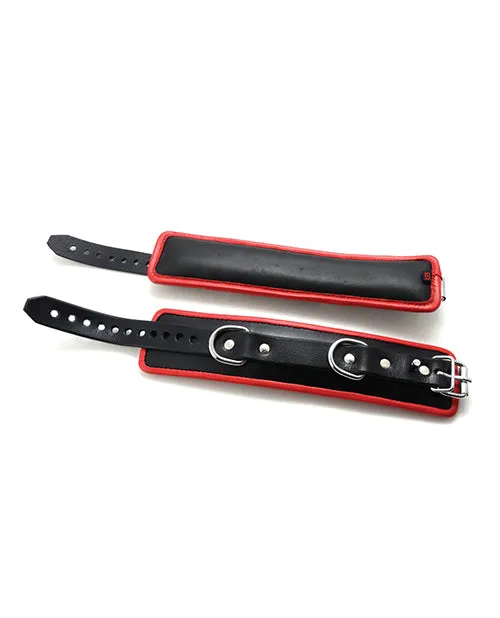 665 Restraints 665 Padded Locking Wrist Restraint Red