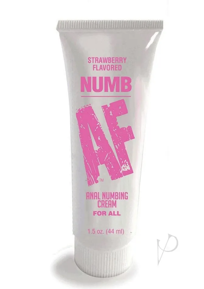 Af Anal Numb AF Anal Numbing Flavored Cream 15oz Strawberry