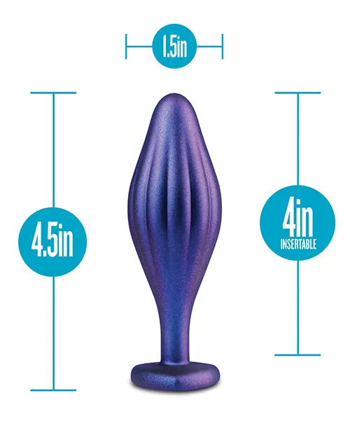 Anal Adventures Anal Anal Adventures Matrix Wavy Bling Silicone Plug Sapphire Blue Anal Adventures Anal Anal Adventures Matrix Wavy Bling Silicone Plug Sapphire Blue