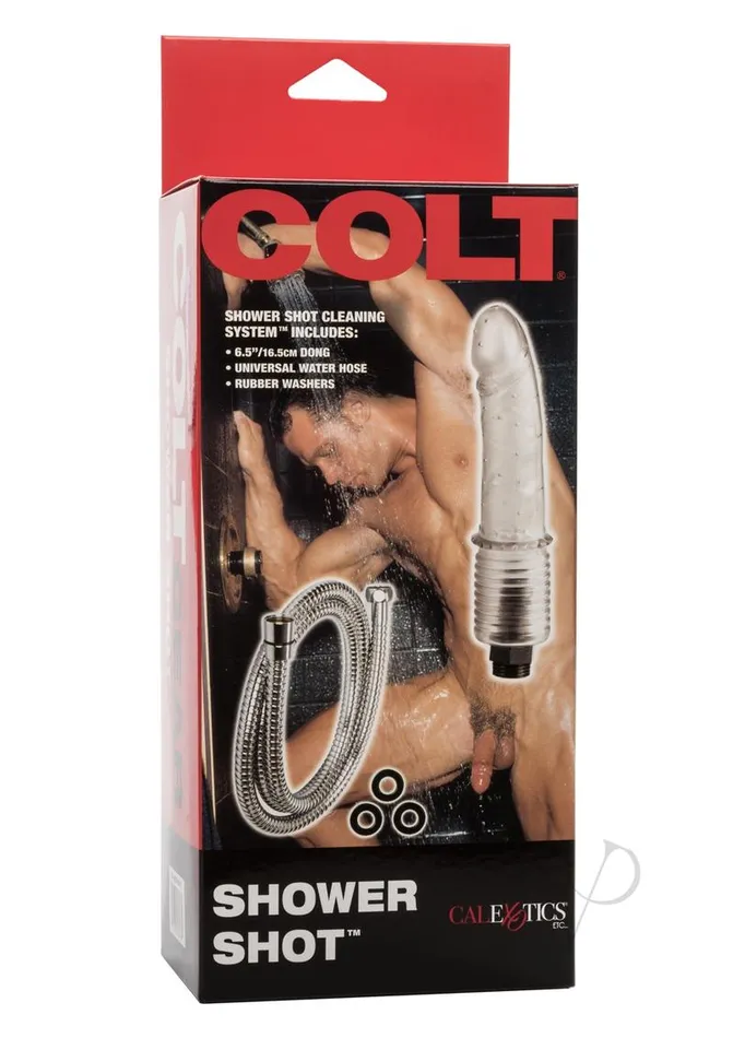 Anal COLT Shower Shot Douche Silver Colt