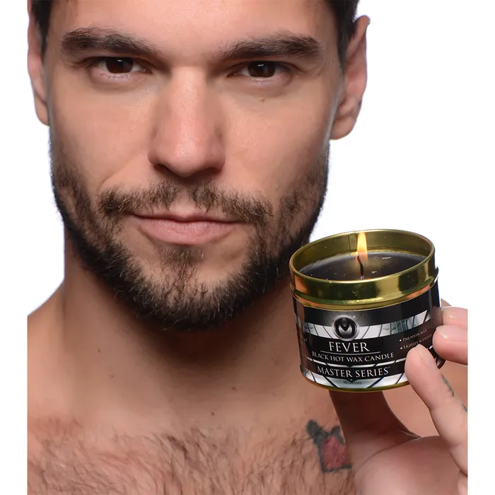 Anal Fever Hot Wax Candle Black Master Series