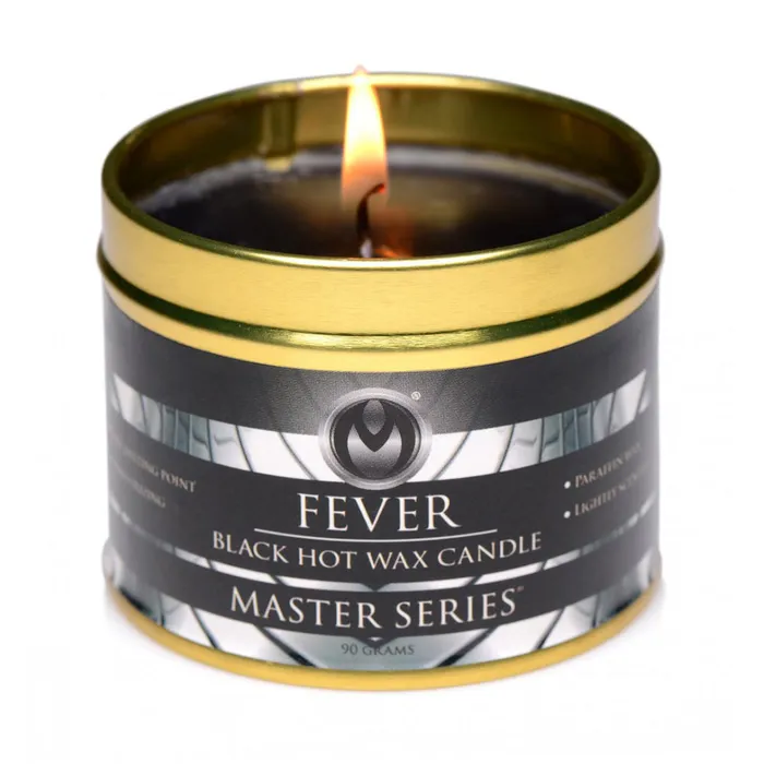 Anal Fever Hot Wax Candle Black Master Series