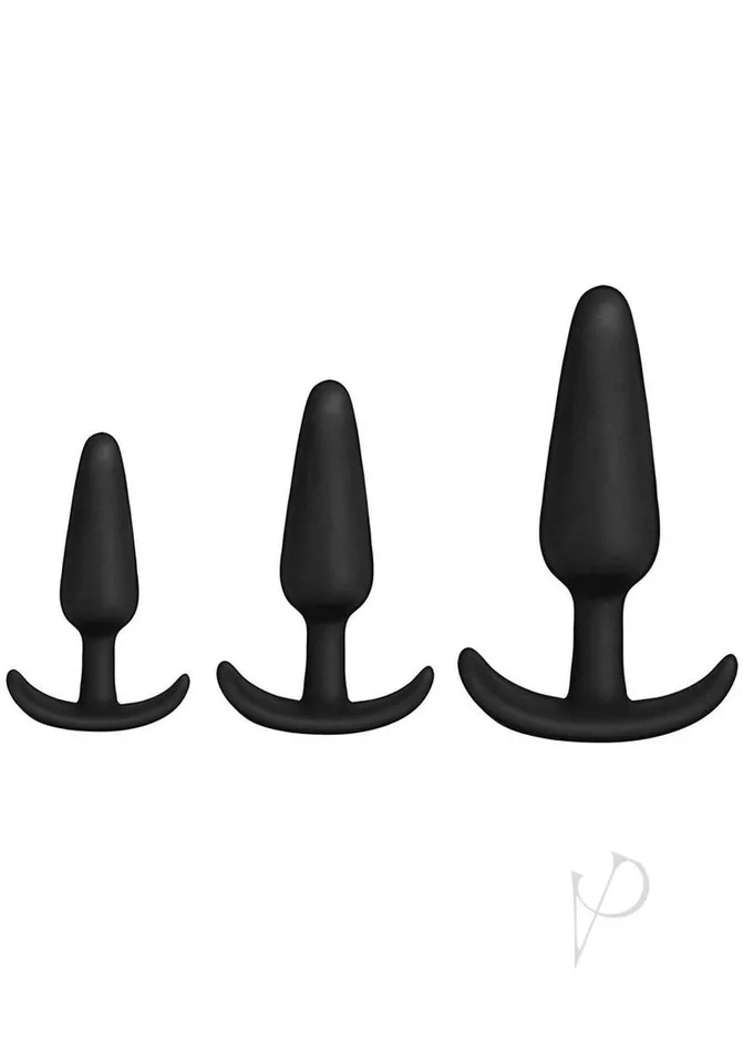 Anal In A Bag In a Bag Anal Kit Set of 3 Black Anal In A Bag In a Bag Anal Kit Set of 3 Black
