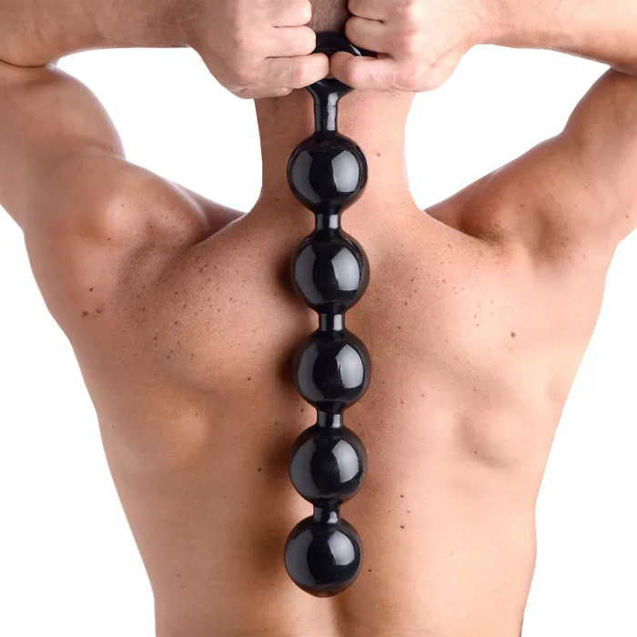 Anal Master Series The Black Baller Anal Beads