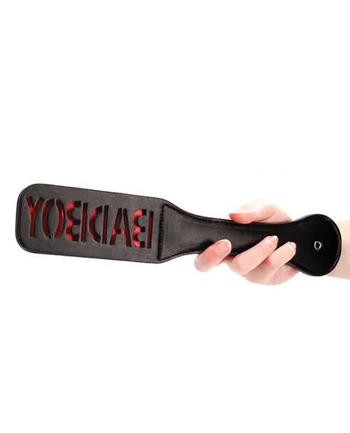 Anal Ouch Ouch Paddle Bad Boy Black Anal Ouch Ouch Paddle Bad Boy Black